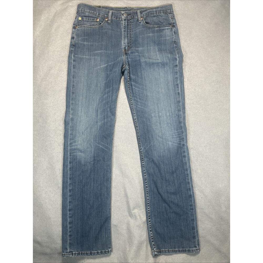 Levi’s 514 Straight Leg Jeans Men's 36x34 Blue Denim Pants